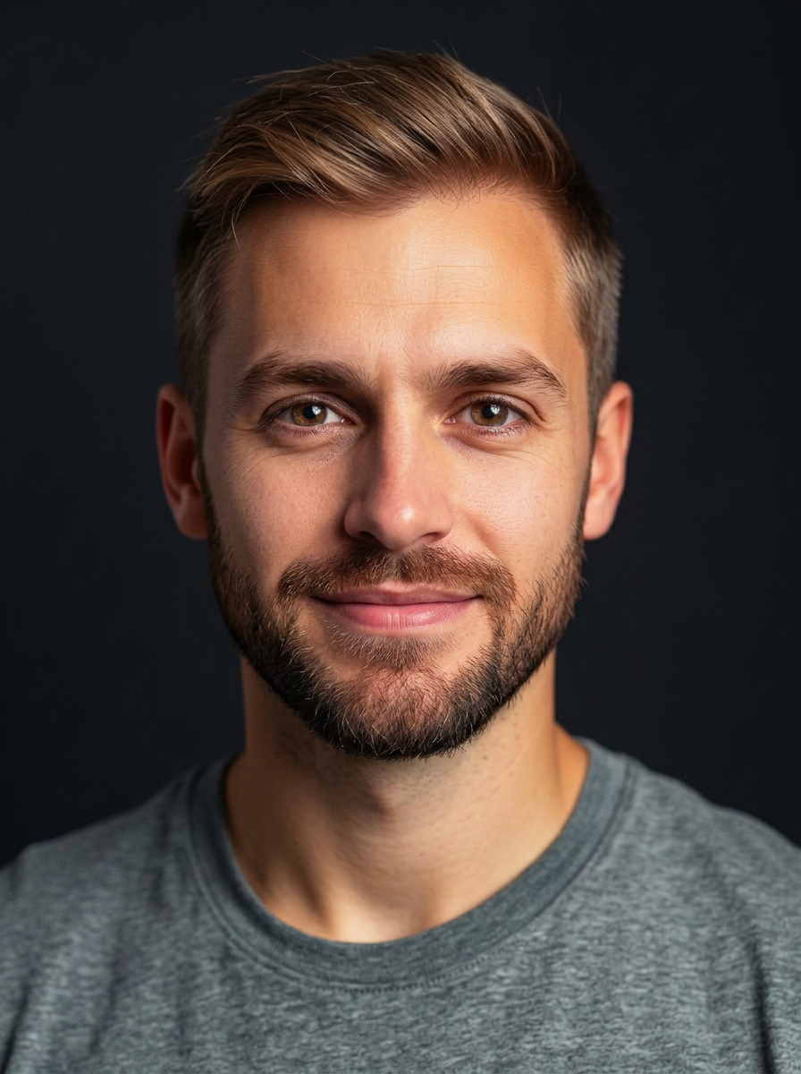Portrait of Marcus Thorne, Design Lead
