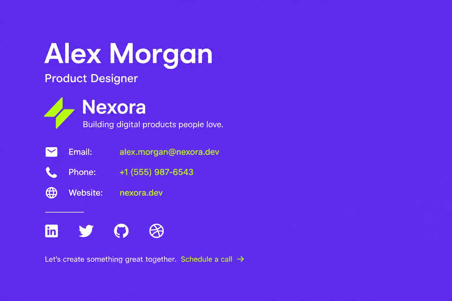 Email signature mockup 16