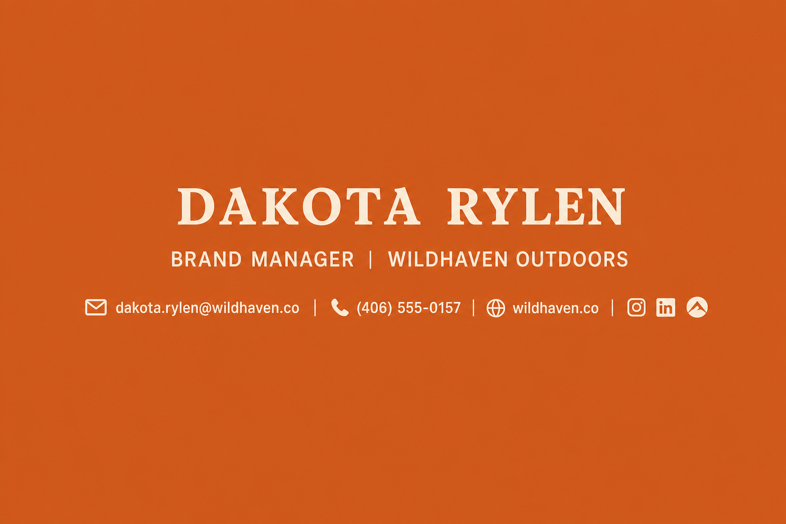 Email signature mockup 25