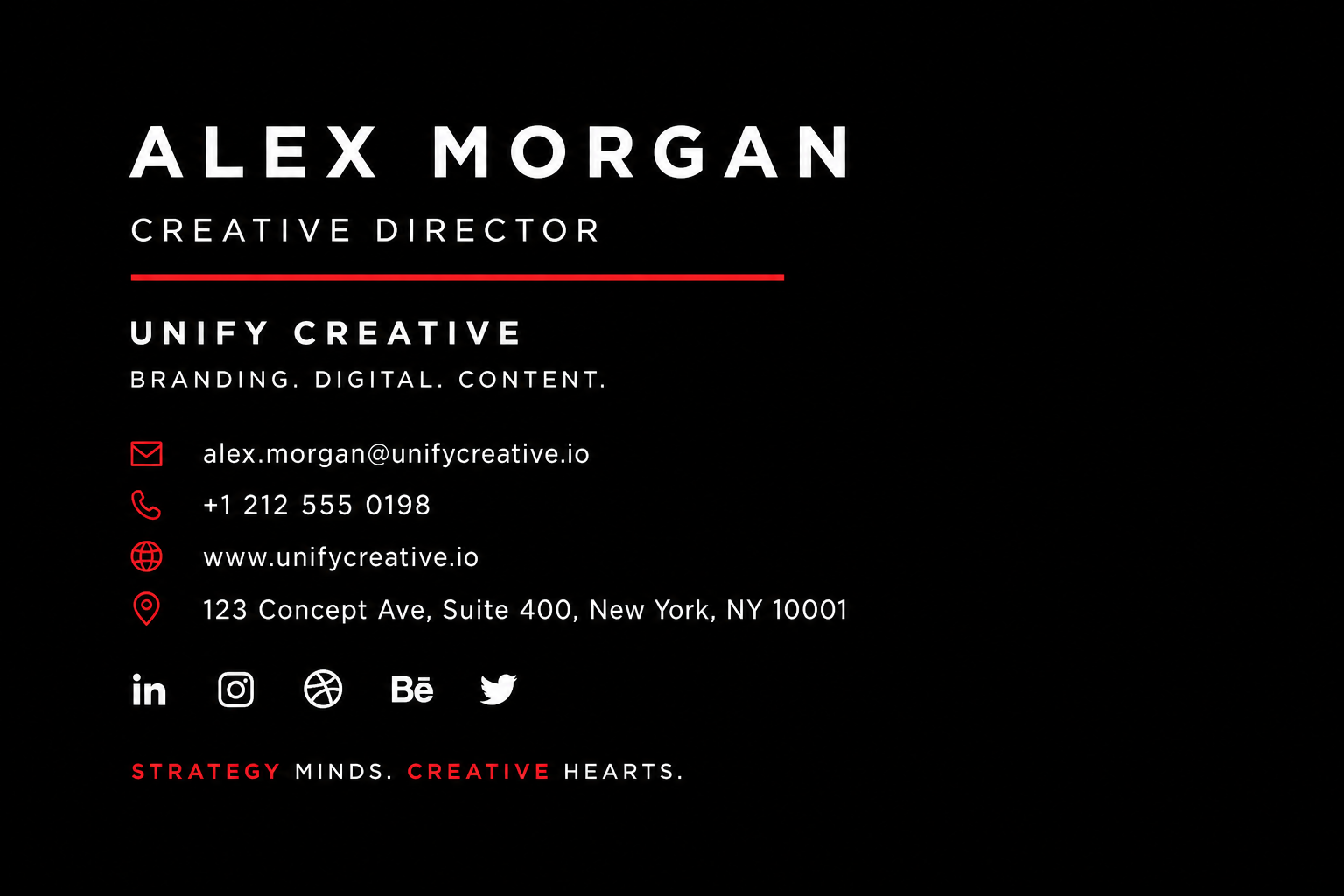 Email signature mockup 28